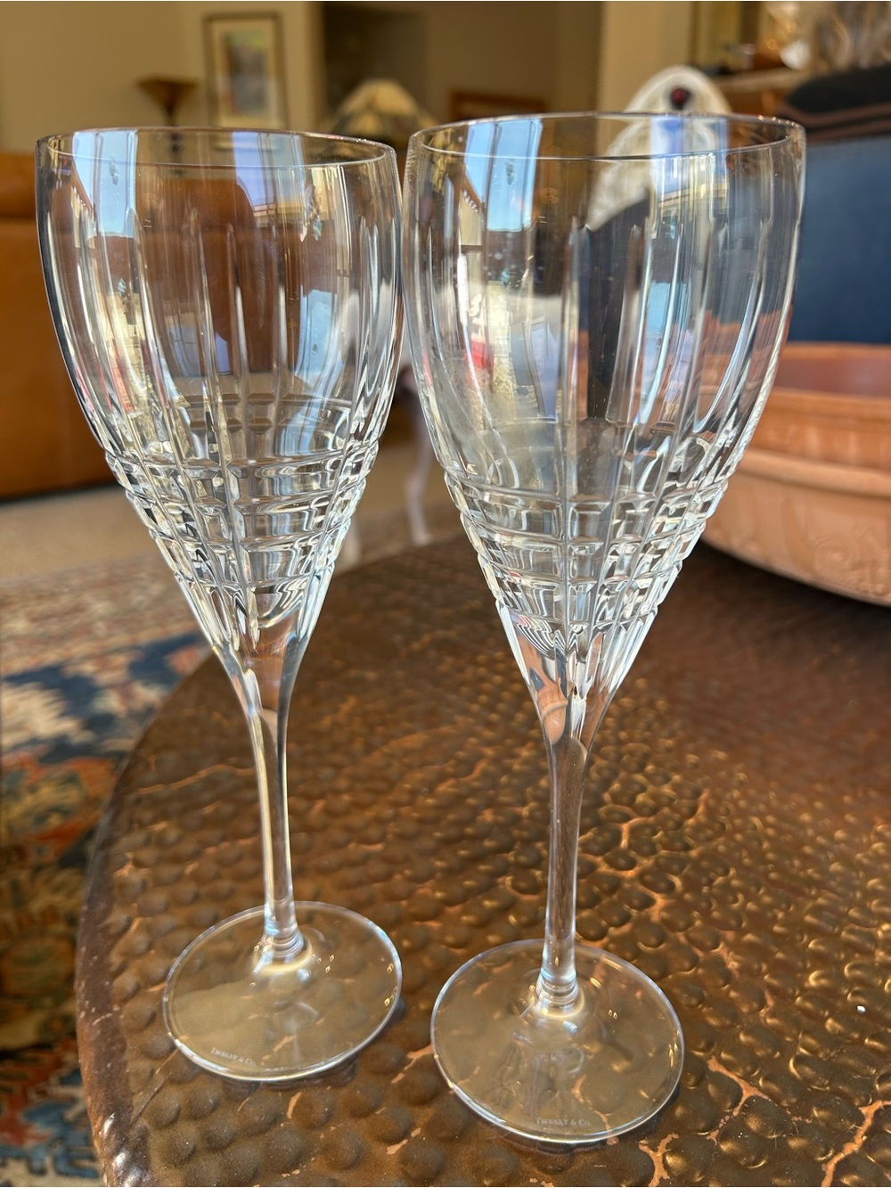 Tiffany wine glasses- pristine condition (Set of 2)
